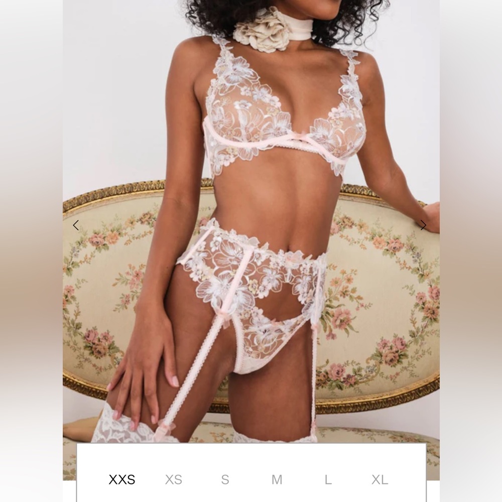 For love and lemons MAE garter belt size XXS